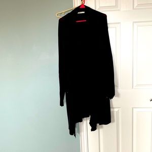 Black cardigan